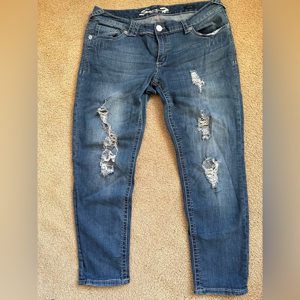 seven7 LUXE skinny jeans 18w
